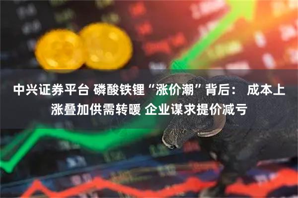 中兴证券平台 磷酸铁锂“涨价潮”背后： 成本上涨叠加供需转暖 企业谋求提价减亏